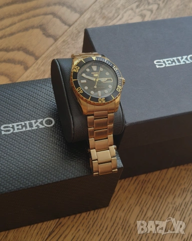 Рядък колекционерски Seiko 5 Sports „Sea Urchin“ SNZF22J1 – MADE IN JAPAN, бартер, снимка 6 - Мъжки - 55224393