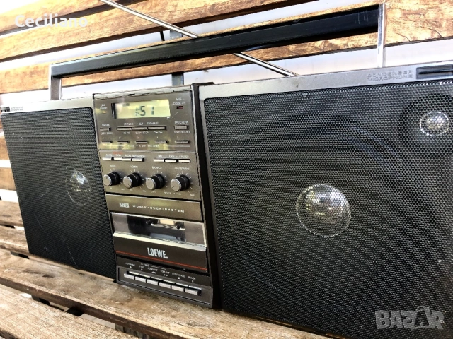 Радиокасетофон LOEWE RS 2000 BOOMBOX , снимка 6 - Радиокасетофони, транзистори - 54596304