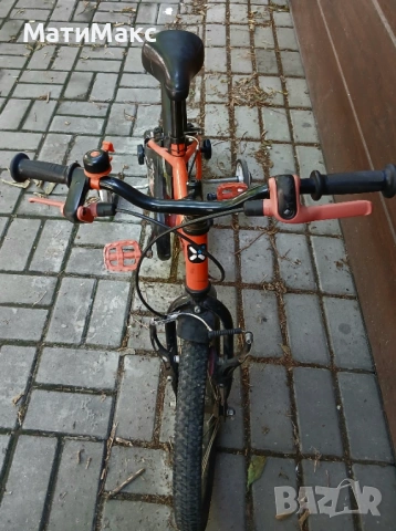 Детско колело BTWIN 16 " + колелца, снимка 4 - Велосипеди - 54735917