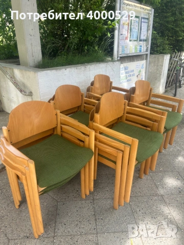 Трапезни столове масивно дърво