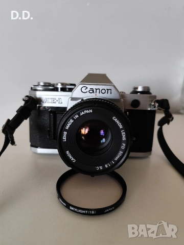 Canon AE-1 с обективи