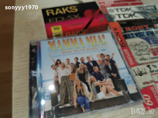 MAMMA MIA TAPE RAKS-ЗАПИС ОТ ЦД 1904261937LCHERY1, снимка 6 - Аудио касети - 54246672