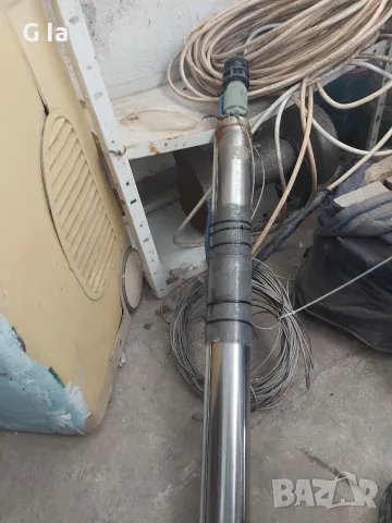 Сондажна помпа Grundfos SQ 3-55 (0.89 kW) в комплект с кабел и стоманено въже, снимка 3 - Други - 55458177