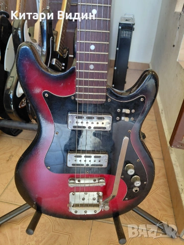 Продавам електрическа китара Teisco "Audition"- ST-2 , снимка 3 - Китари - 55229400