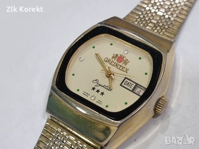 Механичен часовник ORIENTEX , снимка 4 - Мъжки - 55190738