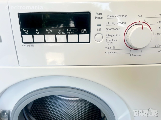 пералня Bosch Serie 2 VarioPerfect WAB28270 6кг, снимка 7 - Перални - 55181917
