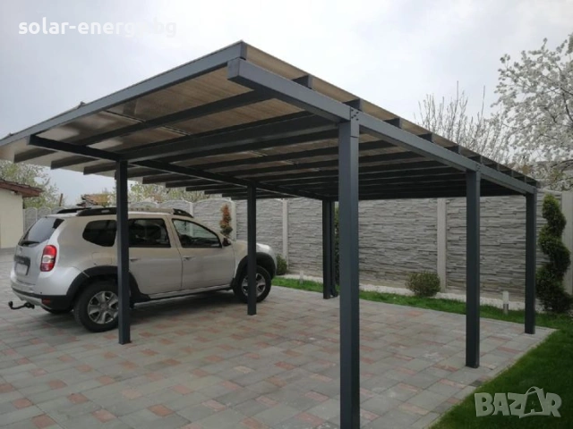 Навеси за автомобили (Carport) –соларни и стандартни конструкци-ЛИЗИНГ, снимка 6 - Други - 54145573