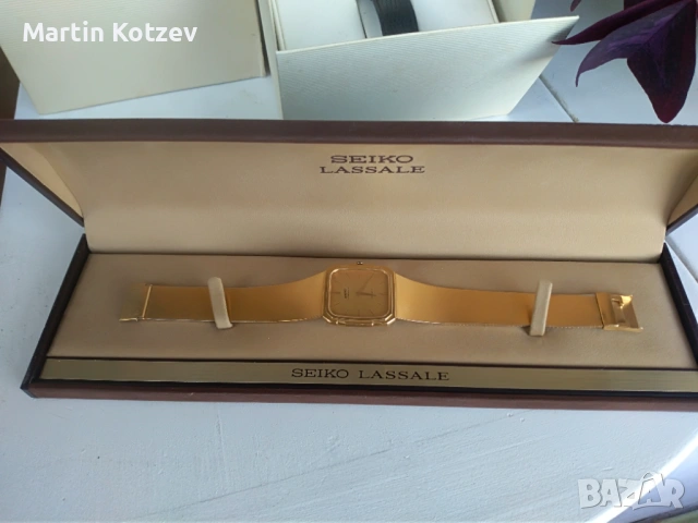 Seiko Lassalle , снимка 2 - Мъжки - 54727483