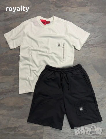 Hugo Boss Нов Мъжки Летен Къс Екип Хюго Бос 