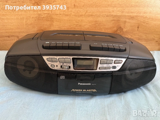 Panasonic RX-DT37 boombox , снимка 2 - Радиокасетофони, транзистори - 54846747