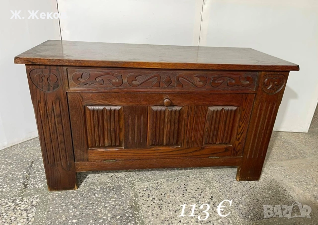 Уникален масивен дъбов шкаф, снимка 2 - Шкафове - 54041663