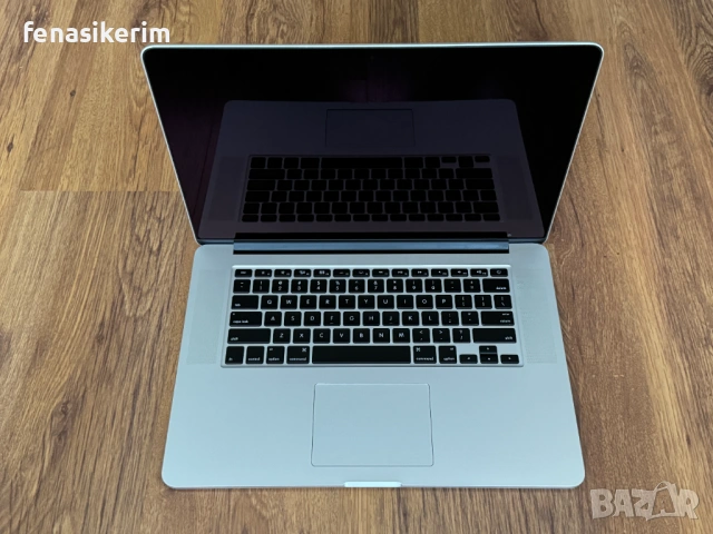 15.4' Retina Core i7 Apple MacBook Pro Mid 2015 16GB RAM/1000GB SSD/Iris Pro/Бат. 90 цик., снимка 3 - Лаптопи за работа - 54621540