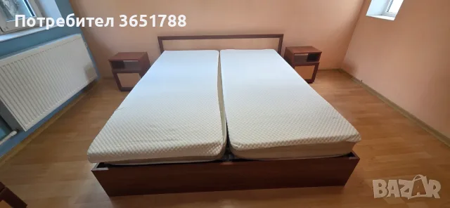 комплект спалня с матраци и топматрак