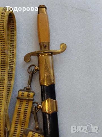 СССР-Параден офицерски общовойскови кортик 1957год., снимка 11 - Антикварни и старинни предмети - 54221451