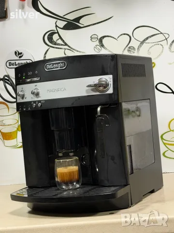 Кафемашина кафе автомат delonghi magnifica с гаранция, снимка 4 - Кафемашини - 55325410