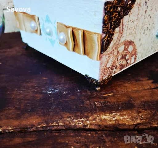 Ръчно изработена кутия за спомени, снимка 4 - Ръчно изработени сувенири - 53029044