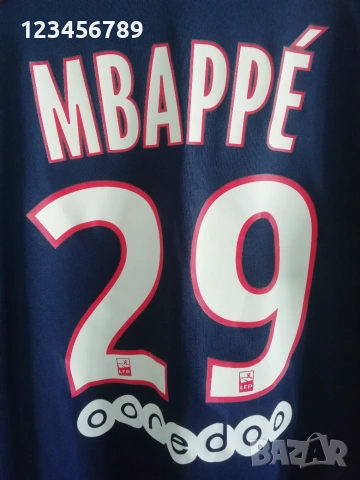 ПСЖ Мбапе оригинална тениска фланелка екип PSG Mbappe Paris Saint Germain Nike , снимка 4 - Тениски - 53353478