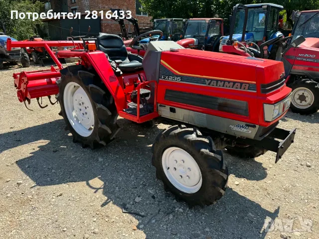 Трактор YANMAR FX235 4x4, снимка 2 - Селскостопанска техника - 55491639