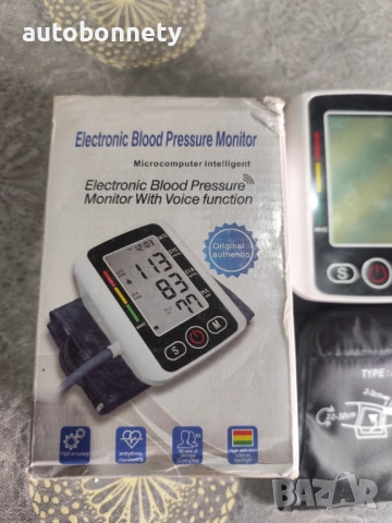 Апарат за измерване кръвно налягане , снимка 3 - Уреди за диагностика - 54282714