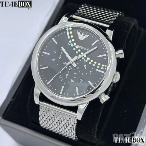 Emporio Armani AR1808 Luigi Classic Chronograph, снимка 2 - Мъжки - 38751245