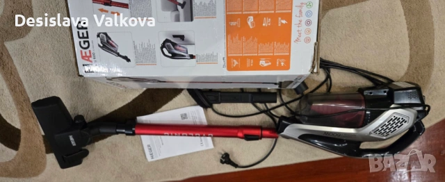 Вертикална прахосмукачка "Нaeger" с кабел, снимка 4 - Прахосмукачки - 54326806