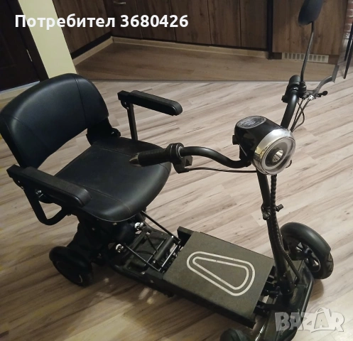 Продавам нова електрическа четриколка с литиево-полимерна батерия, снимка 6 - Инвалидни скутери - 54901790