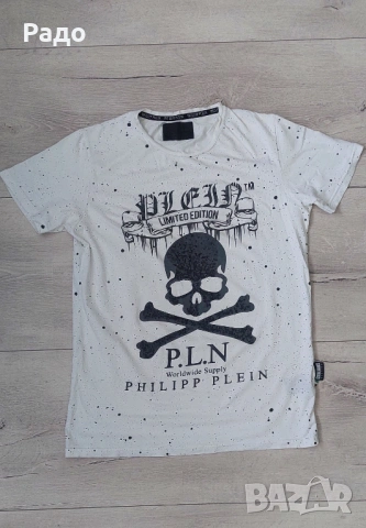 Philipp Plein / M - L / тениска с къс ръкав, снимка 2 - Тениски - 54797792