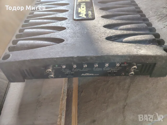 Усилвател AXTON 400W, снимка 3 - Ресийвъри, усилватели, смесителни пултове - 55429909