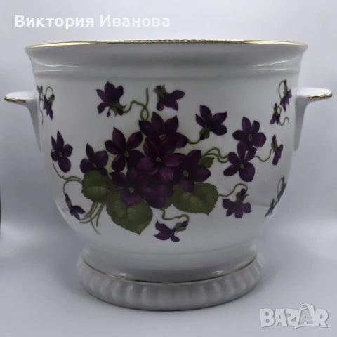 Порцеланова кашпа , снимка 5 - Колекции - 54742183
