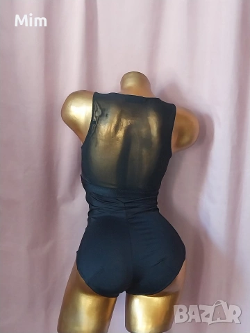 MALENE BIRGER M Черно моделиращо боди , снимка 4 - Корсети, бюстиета, топове - 55289337