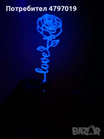 Неонови рози, снимка 2 - Романтични подаръци - 54195029