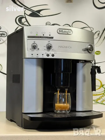 Кафемашина кафе автомат delonghi magnifica с гаранция, снимка 4 - Кафемашини - 55506584