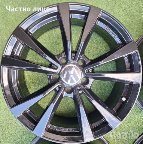 Продавам 4бр 18-ки джанти за Фолксваген Голф, Туран, Кади , снимка 3 - Гуми и джанти - 54090463