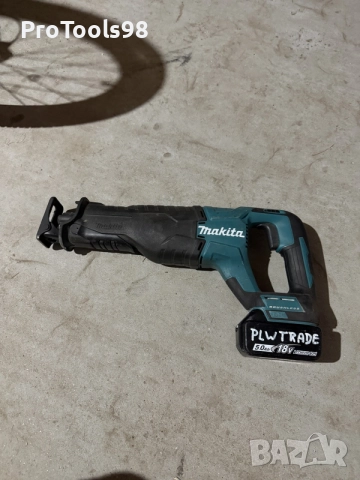 Makita DJR187 + 5Ah безчетков саблен трион, снимка 2 - Триони и циркуляри - 55361306