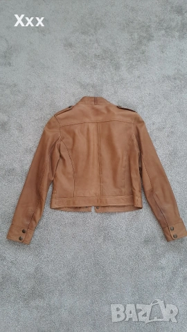 Ест. кожа актуално яке , снимка 4 - Якета - 54149778