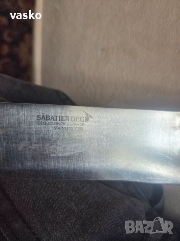 SABATIER FRANCE 31см нож, снимка 2 - Прибори за хранене, готвене и сервиране - 54738046