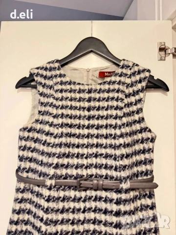 MAX MARA Original Size M 100% Вълна Нова рокля