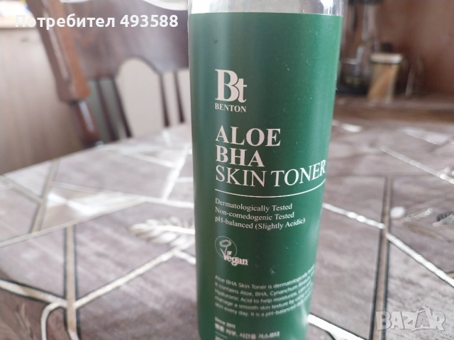 Aloe BHA Toner, снимка 2 - Козметика за лице - 54236148