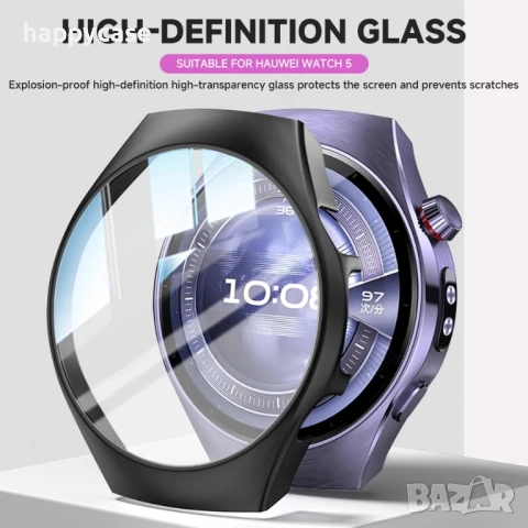 Huawei Watch 5 46 mm 42 mm / Твърд удароустойчив кейс калъф с протектор, снимка 8 - Смарт часовници - 50620409