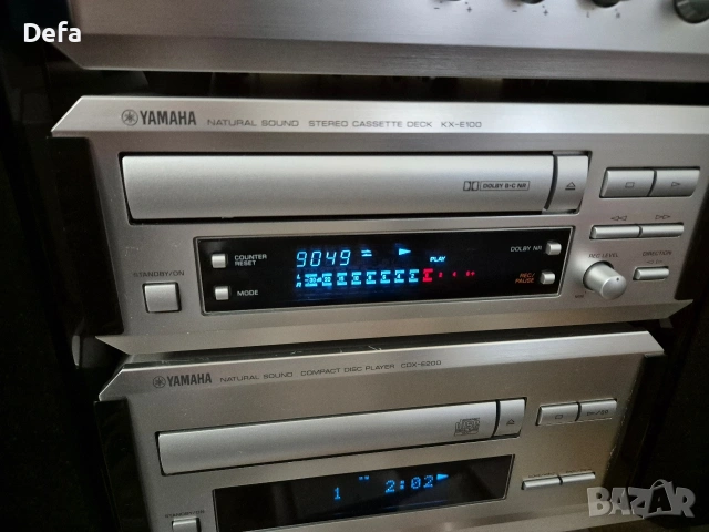 стерео система,Yamaha pianocraft rx-e200,cdx-e200,kx-e100, снимка 4 - Аудиосистеми - 54399025