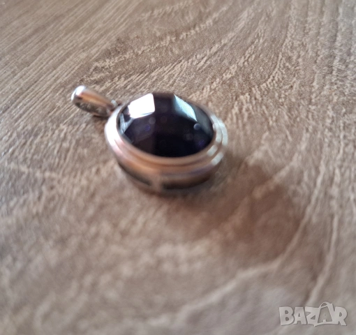 Сребро с тъмно син авантюрин, снимка 6 - Бижутерийни комплекти - 54012006