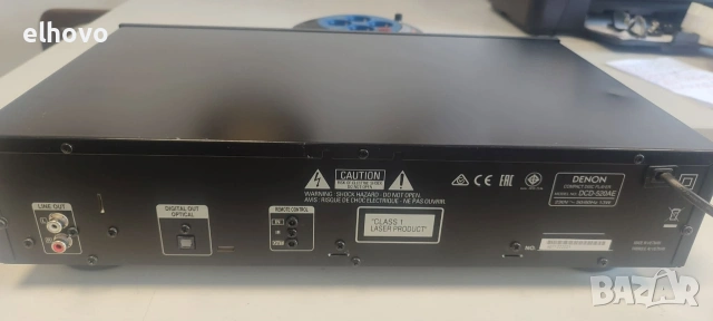 CD player Denon DCD-520AE, снимка 3 - Ресийвъри, усилватели, смесителни пултове - 55032684