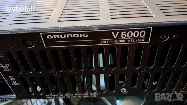Grundig V-5000, снимка 4 - Ресийвъри, усилватели, смесителни пултове - 55059433