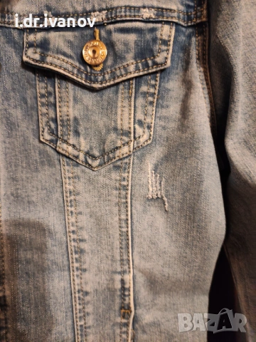 дънково дамско яке Hello Miss, снимка 3 - Якета - 54003678