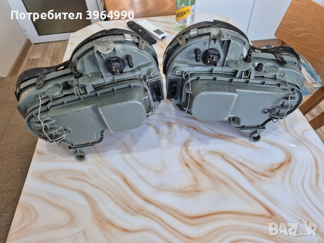 Кристални тунинг фарове за Мерцедес Еклас W210 преди фейс , снимка 4 - Части - 54587029