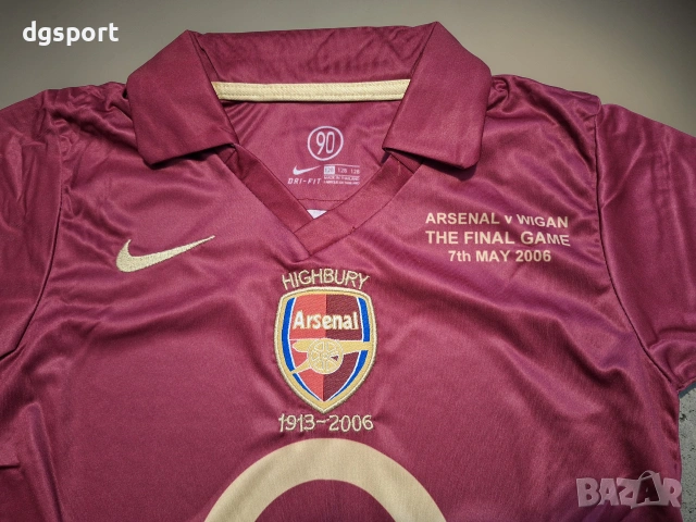 Детски екип на Тиери Анри #Арсенал #ретро модел!!!, снимка 4 - Футбол - 54007060