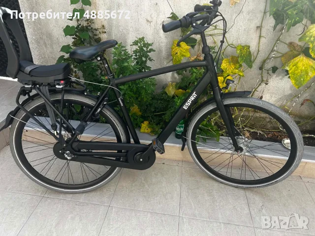 велосипед Gazelle Esprit (с монтирано детско столче на багажника)., снимка 2 - Велосипеди - 55420283