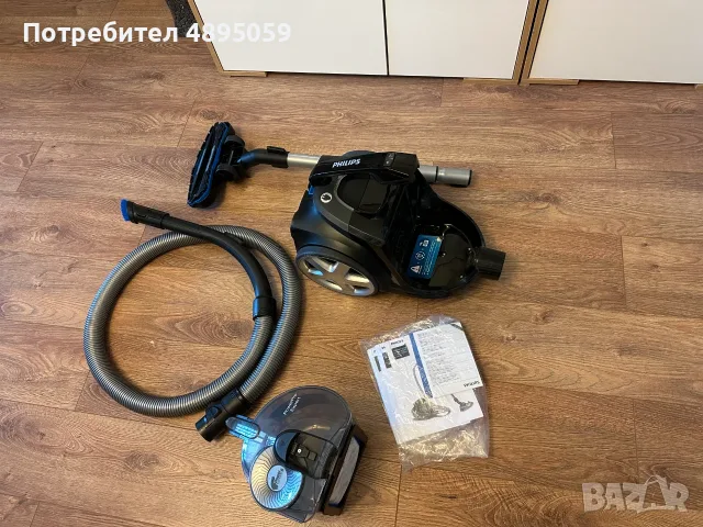 Прахосмукачка Philips PowerPro Expert FC9741/09 – Като нова, пълен комплект!, снимка 7 - Прахосмукачки - 55544229