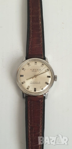 Немски винтидж механичен мъжки часовник Kienzle Selectа, снимка 4 - Антикварни и старинни предмети - 54139641