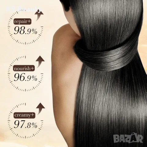Sadoer Keratin Argan Oil Hair Care Mask - маска за коса, снимка 2 - Продукти за коса - 55394005